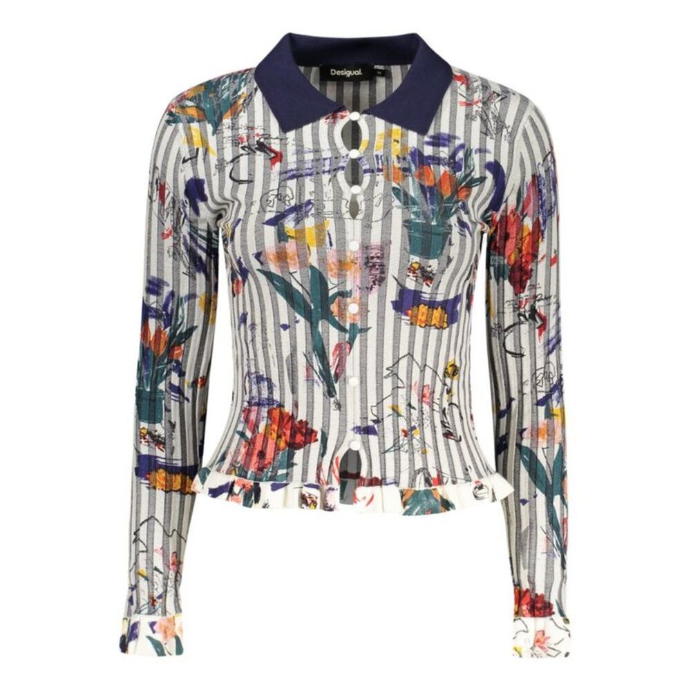 Desigual White Viscose Women's Women's Sweater